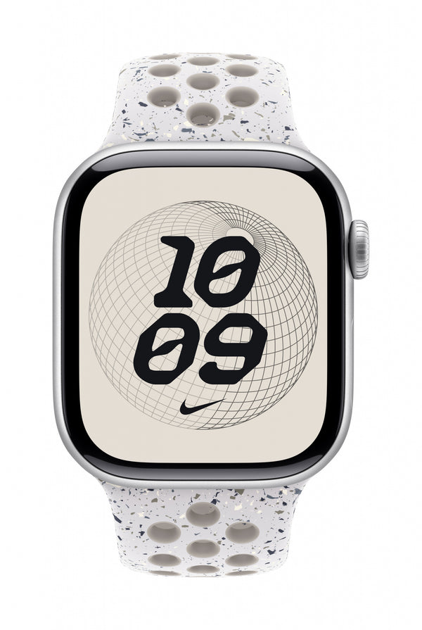 Apple MGAH4ZM/A smart wearable accessory Band Grey Aluminium, Fluoroelastomer