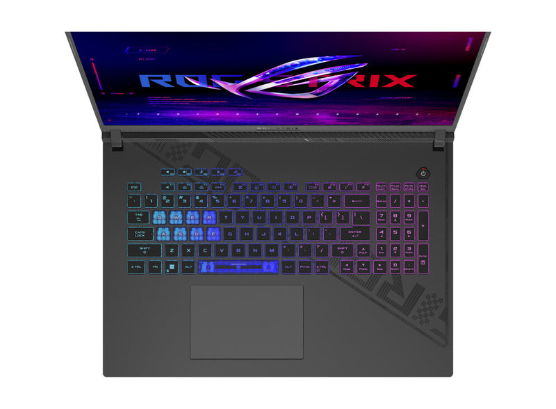 ASUS ROG Strix G18 G814JI-N6070W Intel® Core™ i9 i9-13980HX Laptop 45.7 cm (18") WQXGA 32 GB DDR5-SDRAM 1 TB SSD NVIDIA GeForce RTX 4070 Wi-Fi 6E (802.11ax) Windows 11 Home Black, Grey
