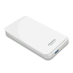 Axagon EE25-S6 storage drive enclosure HDD/SSD enclosure White 2.5