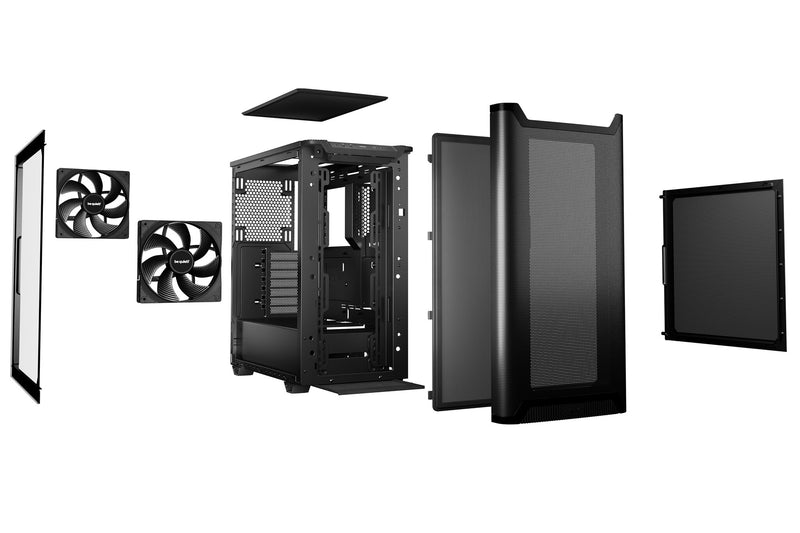 be quiet! PURE BASE 501 Airflow Window Black Midi Tower