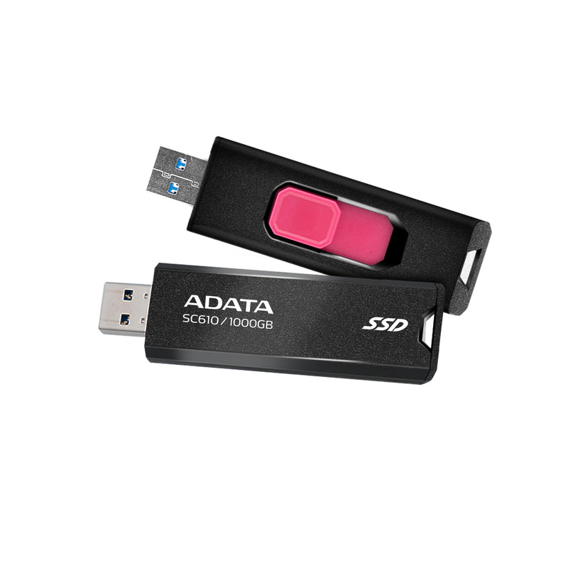 ADATA SC610 1 TB USB Type-A 3.2 Gen 2 (3.1 Gen 2) Black