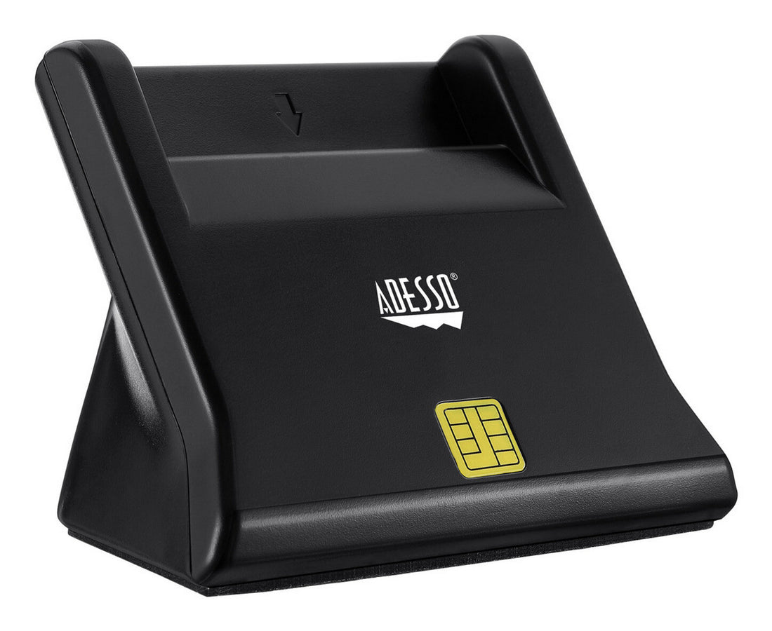 Adesso SCR-300 smart card reader Indoor USB USB 2.0 Black - image 2