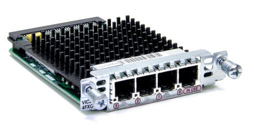 Cisco VIC2-4FXO, Refurbished Voice network module