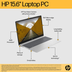 HP 15-fc0021na AMD Ryzen™ 5 7520U Laptop 39.6 cm (15.6