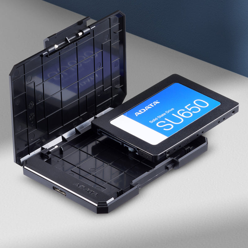 ADATA EC600-BCBK storage drive enclosure HDD/SSD enclosure Black 2.5"