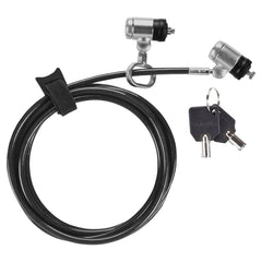 Targus DEFCON P2MKL cable lock Grey 1.8 m