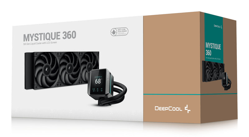 DeepCool MYSTIQUE 360 AIO CPU Cooler - Black