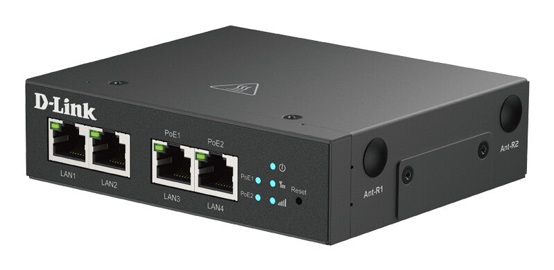 D-Link DWM-314-TP/B 4G LTE M2M VPN PoE+ Router