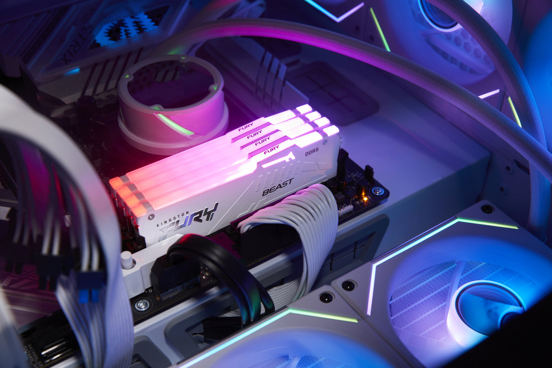 Kingston Technology FURY Beast 32GB 6000MT/s DDR5 CL36 DIMM White RGB EXPO - image 7