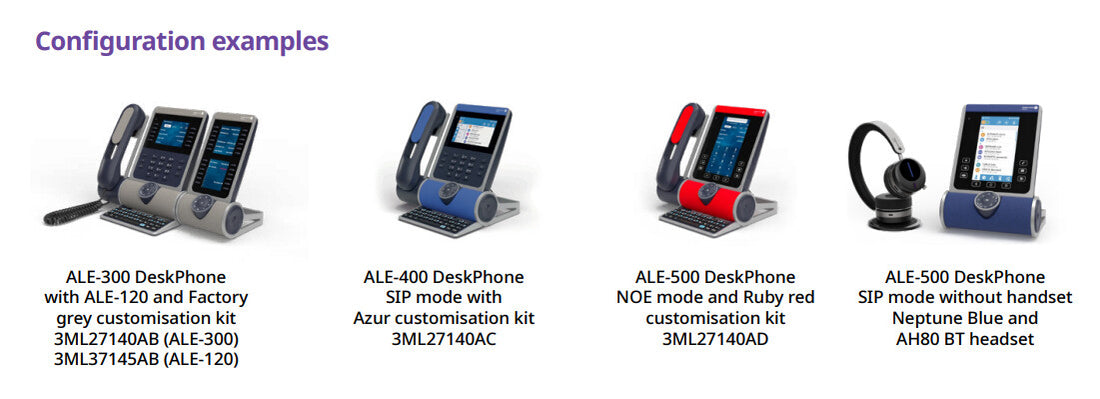 Alcatel-Lucent Enterprise ALE-300 IP phone Blue LCD - image 6