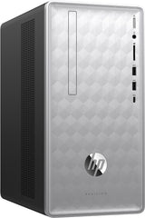 HP Pavilion Desktop 590-p0069na Bundle PC 6WS22EA Intel® Core™ i3 i3-9100 8 GB DDR4-SDRAM 1 TB HDD Windows 10 Home Mini Tower Silver
