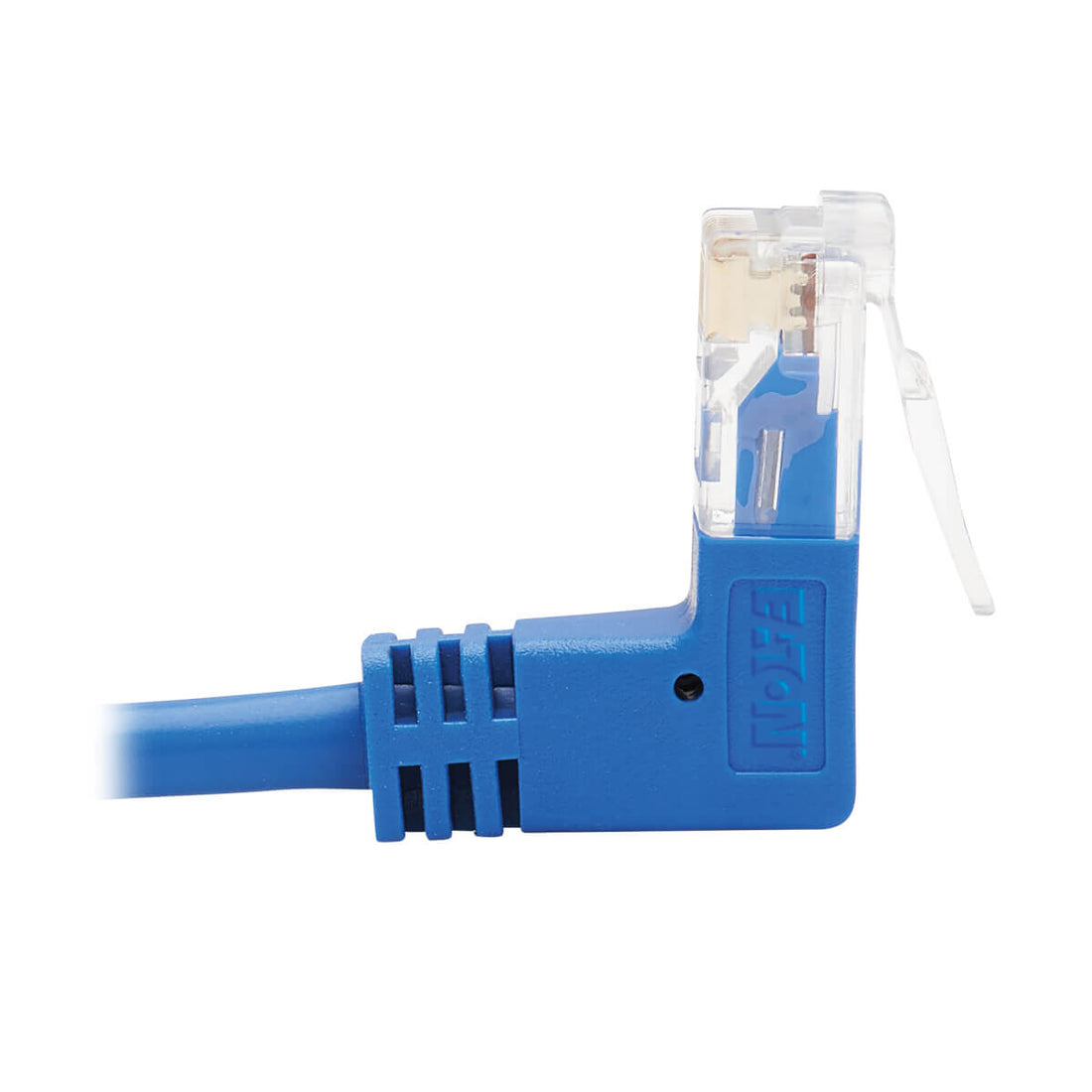 Tripp Lite N204-S15-BL-UP Up-Angle Cat6 Gigabit Molded Slim UTP Ethernet Cable (RJ45 Right-Angle Up M to RJ45 M), Blue, 15 ft. (4.57 m)