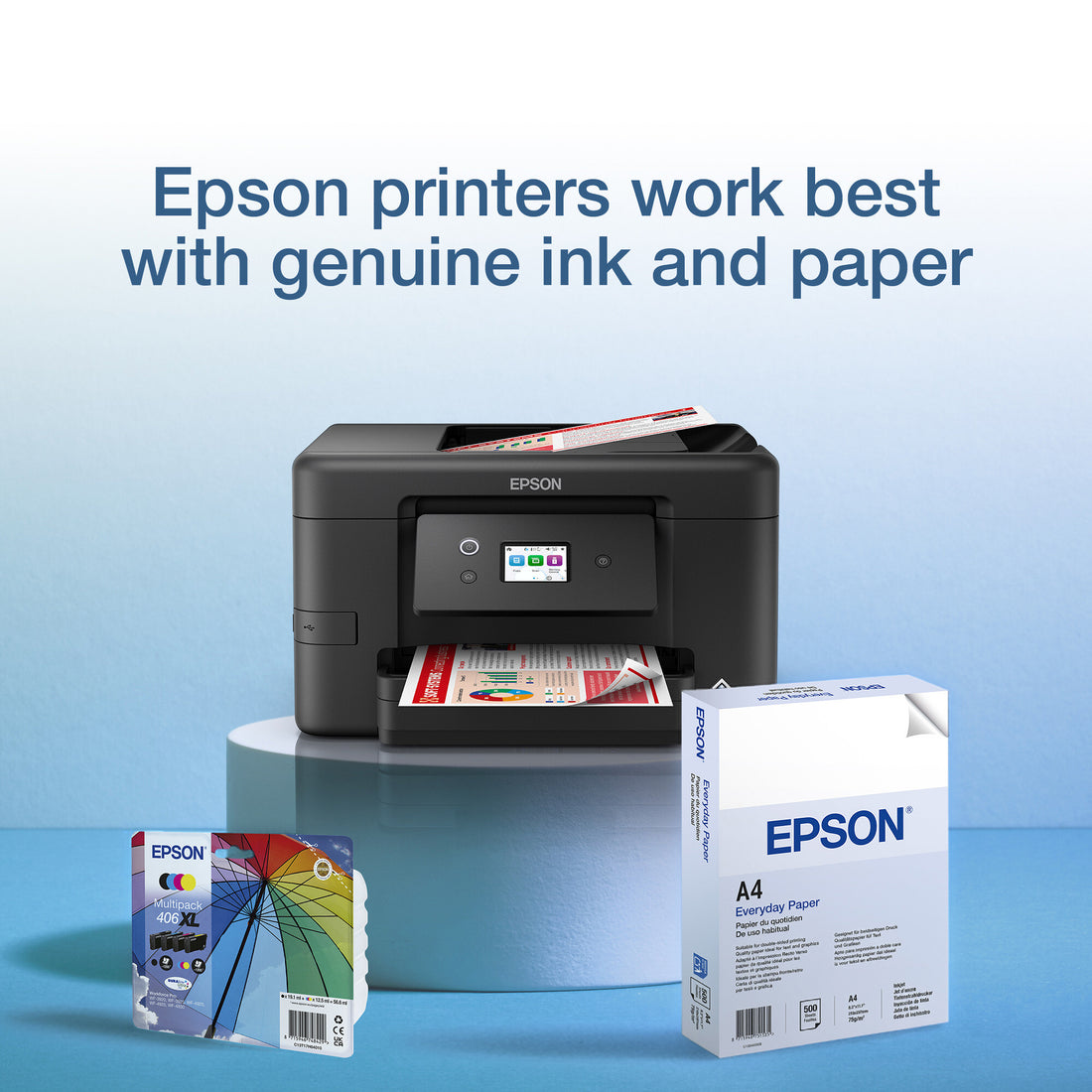Epson Multipack 4-colour 406XL Umbrella DURABrite Ultra Ink