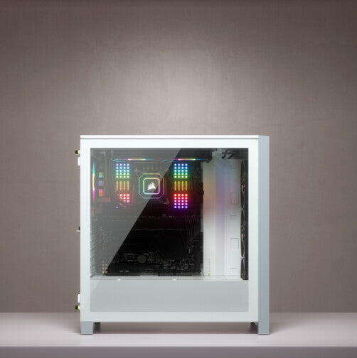 Corsair iCUE 4000X RGB Midi Tower White