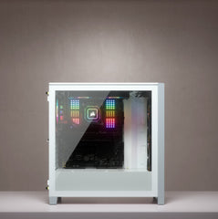 Corsair iCUE 4000X RGB Midi Tower White
