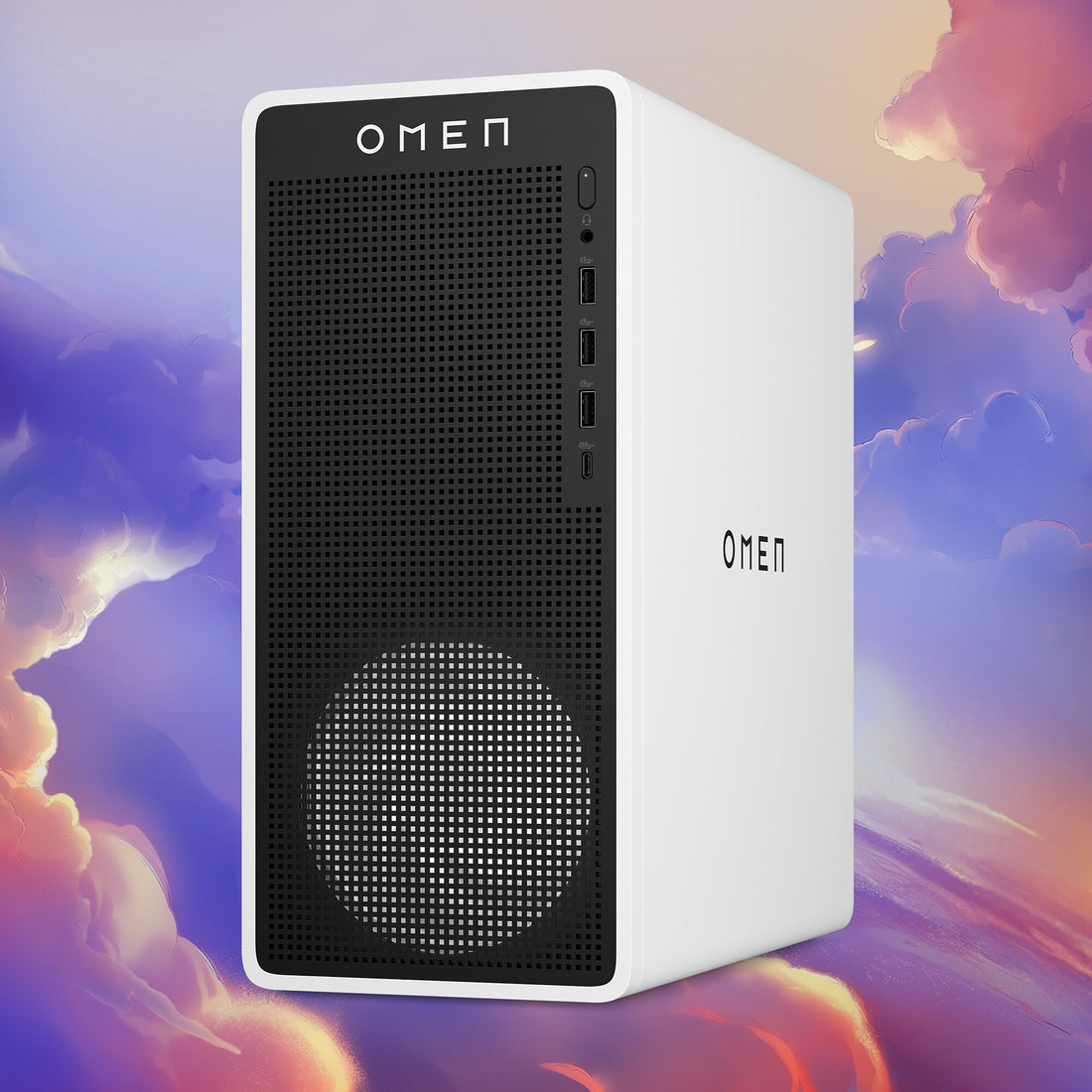 HP OMEN 16L TG03-0023na Intel Core Ultra 5 225F 16 GB DDR5-SDRAM 1 TB SSD NVIDIA® GeForce RTX™ 5050 Windows 11 Home Tower PC AI PC White