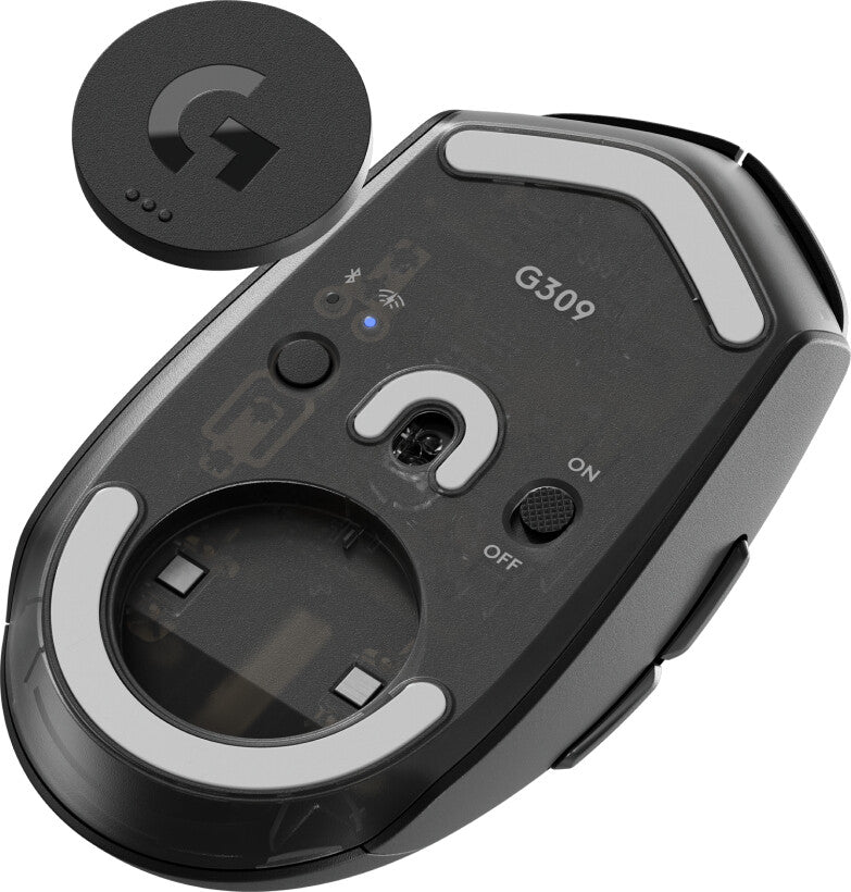 Logitech G 910-007199 mouse Gaming Right-hand RF Wireless + Bluetooth Optical 2560 DPI