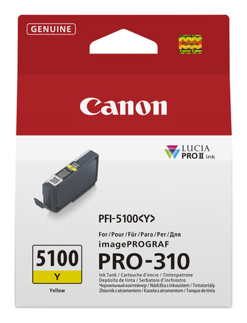 Canon PFI-5100 Y ink cartridge Original Yellow