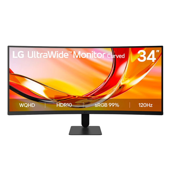 LG UltraWide 34" QHD 120Hz Curved Monitor (34U601B)