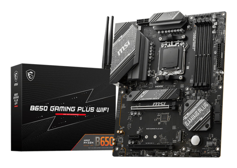 MSI B650 GAMING PLUS WIFI motherboard AMD B650 Socket AM5 ATX