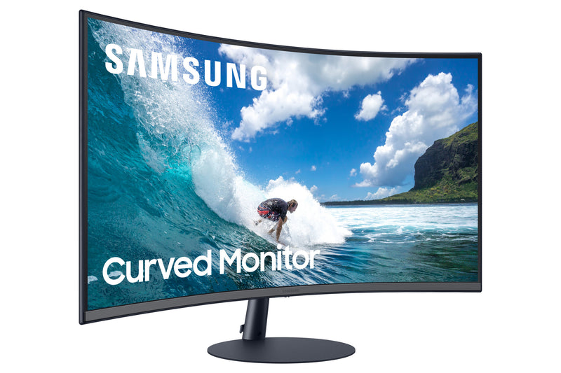 Samsung C24T550FDU LED display 59.9 cm (23.6") 1920 x 1080 pixels Full HD Grey
