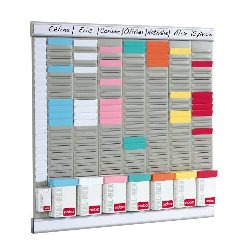 Nobo T-Card Office Planner Kit 24 Slot - image 3