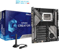 Asrock WRX80 CREATOR R2.0 motherboard AMD WRX80 Socket sWRX8 Extended ATX