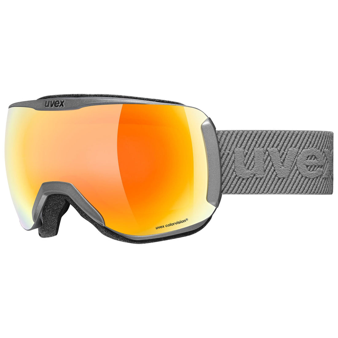 Uvex downhill 2100 CV rhino winter sport goggles Grey Unisex Orange Spherical lens