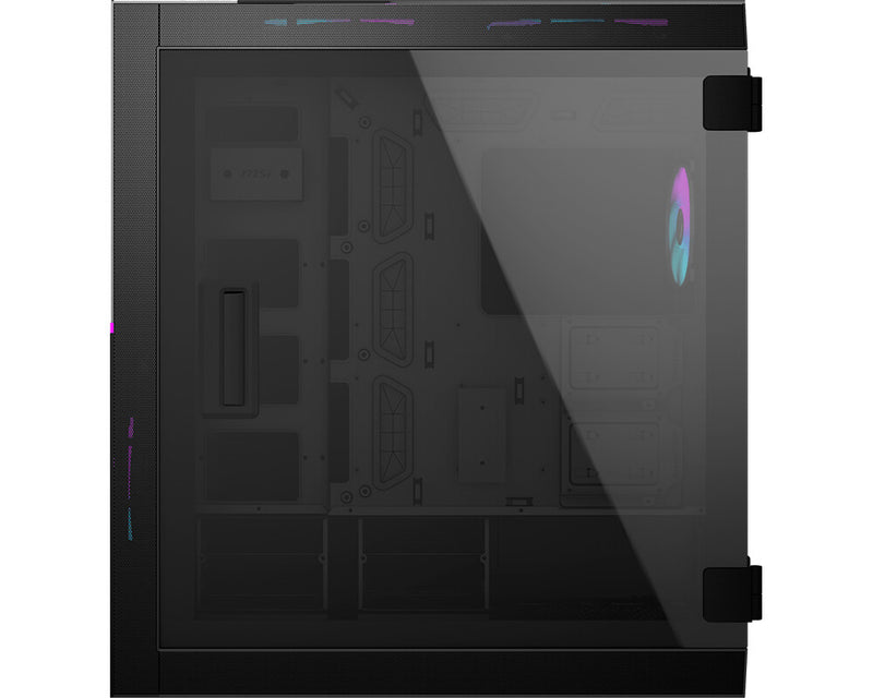 MSI MPG SEKIRA 500X Full Tower Gaming Computer Case 'Black, 3x 200mm ARGB + 1x 200mm + 1x120mm ARGB Fans, Mystic Light Sync, 8 Channel ARGB Hub, USB Type-C, Tempered Glass Panels, E-ATX, ATX, mATX, mini-ITX'