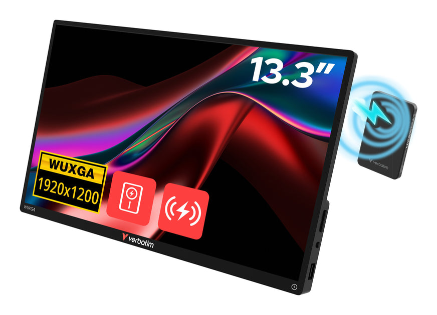 Verbatim Portable Touchscreen Monitor 13.3