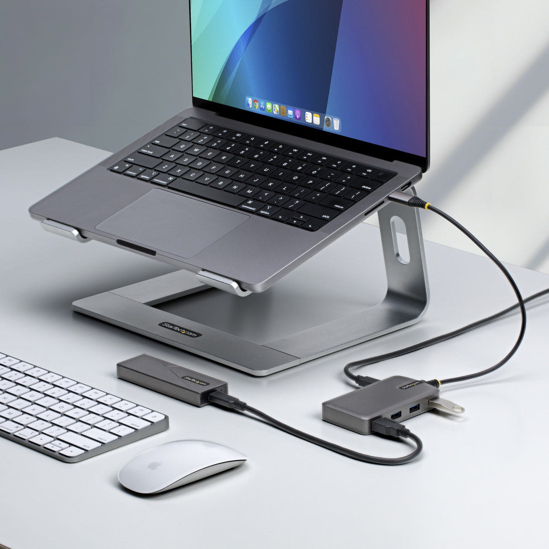 StarTech.com 4-Port USB-C Hub - 5Gbps - Bus Powered - USB C to 4x USB-A Hub w/ Optional Auxiliary Power Input - image 8