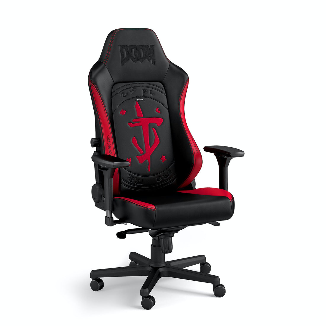 noblechairs HERO Gaming Chair - DOOM Edition - Black/Red - image 6