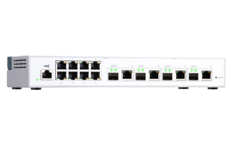 QNAP QSW-M408-4C network switch Managed L2 Gigabit Ethernet (10/100/1000) White - image 5