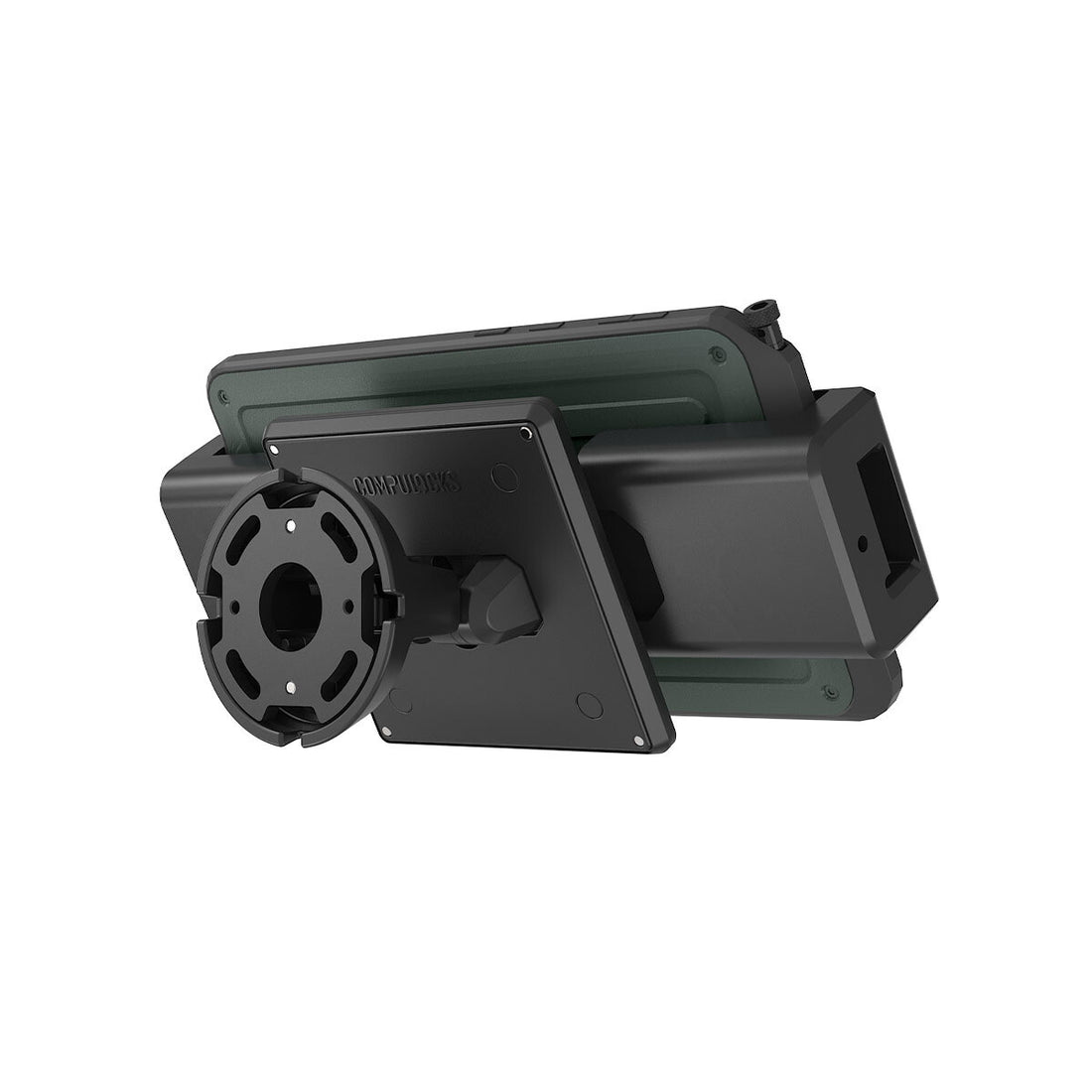 Compulocks Universal Tablet Cling Extreme, Bow Tilting Wall Mount - Black - image 2