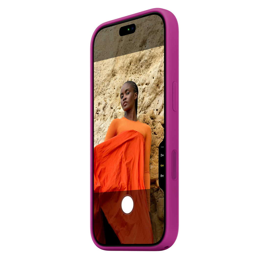 Apple iPhone 18 Pro Silicone Case with MagSafe - Magenta - image 5