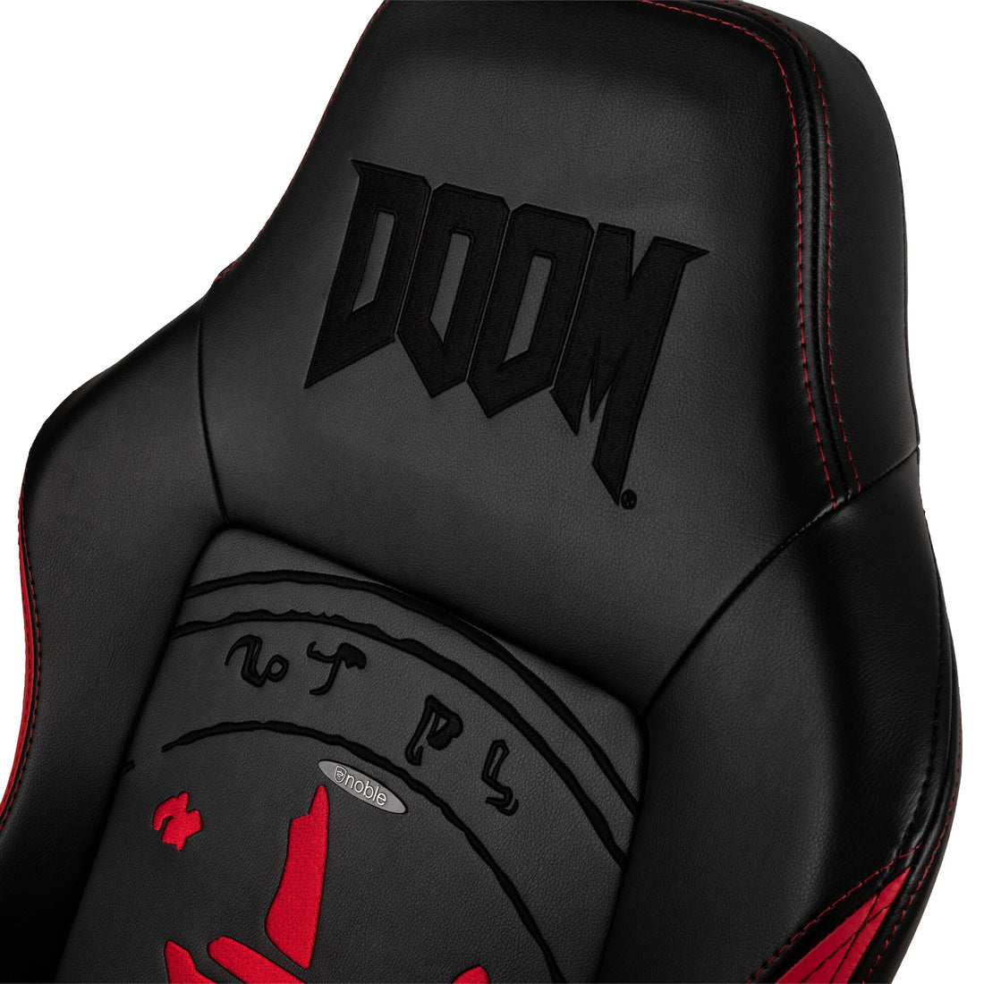 noblechairs HERO Gaming Chair - DOOM Edition - Black/Red - image 8