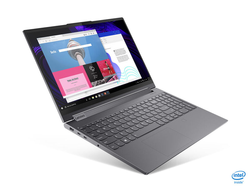 Lenovo Yoga 9 15IMH5 Intel® Core™ i9 i9-10980HK Hybrid (2-in-1) 39.6 cm (15.6") Touchscreen 4K Ultra HD 16 GB DDR4-SDRAM 1 TB SSD NVIDIA® GeForce® GTX 1650 Ti Wi-Fi 6 (802.11ax) Windows 10 Home Grey