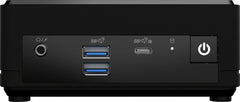 MSI Cubi N ADL S Intel N100 Barebone, NUC, SFF, Mini Computer, HTPC, (NO RAM, NO Storage, NO OS), Fanless/UHD Graphics/Type C/HDMI/DisplayPort/Dual LAN/WiFi 5/BT 5.1/VESA