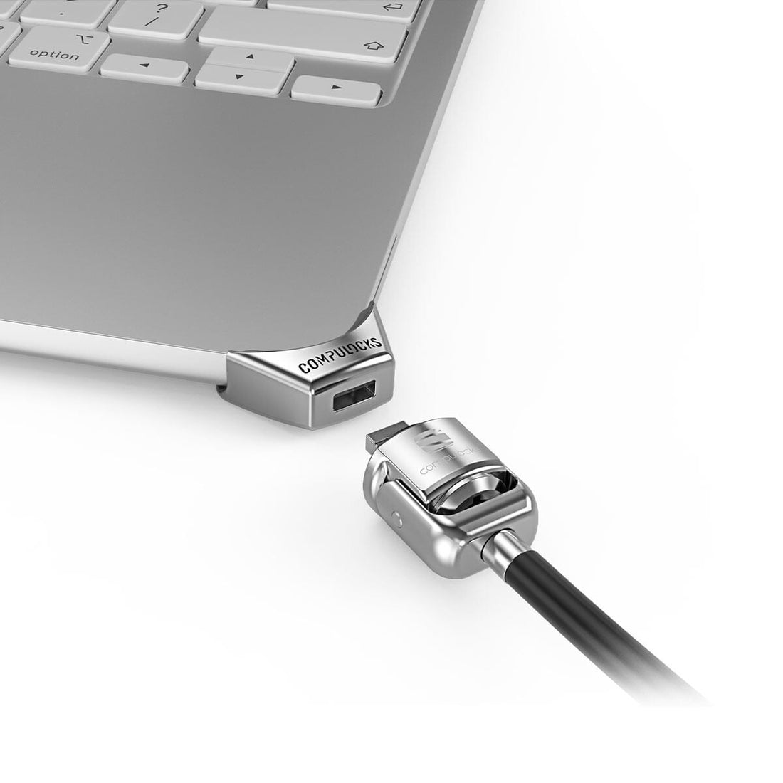 Compulocks Ledge Adapter for MacBook Neo with Keyed Cable Lock (Corner Lock) - image 3