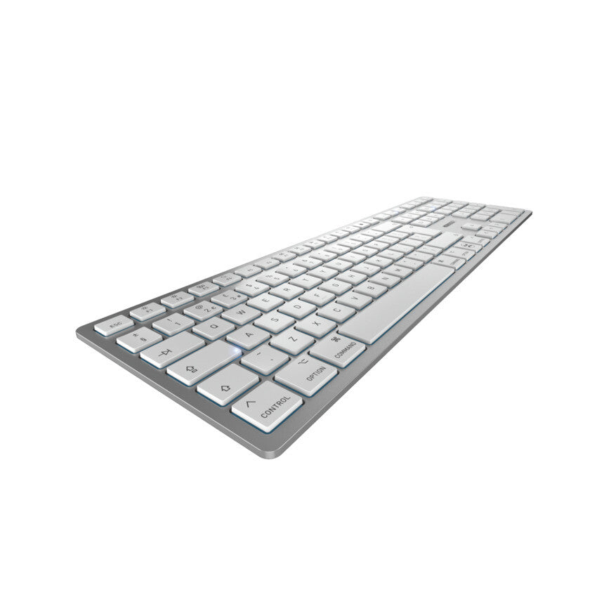 CHERRY KW 9100 SLIM FOR MAC keyboard Universal USB + Bluetooth QWERTY Nordic Silver - image 3