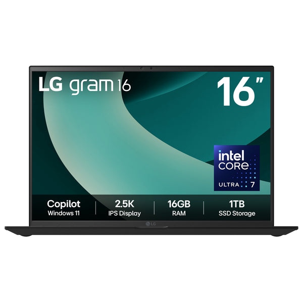 LG Gram Hybrid 16" Laptop (16Z90T-G.AA78A1) - Intel Core Ultra 7 255H, 16GB RAM, 1TB SSD, Windows 11 Home