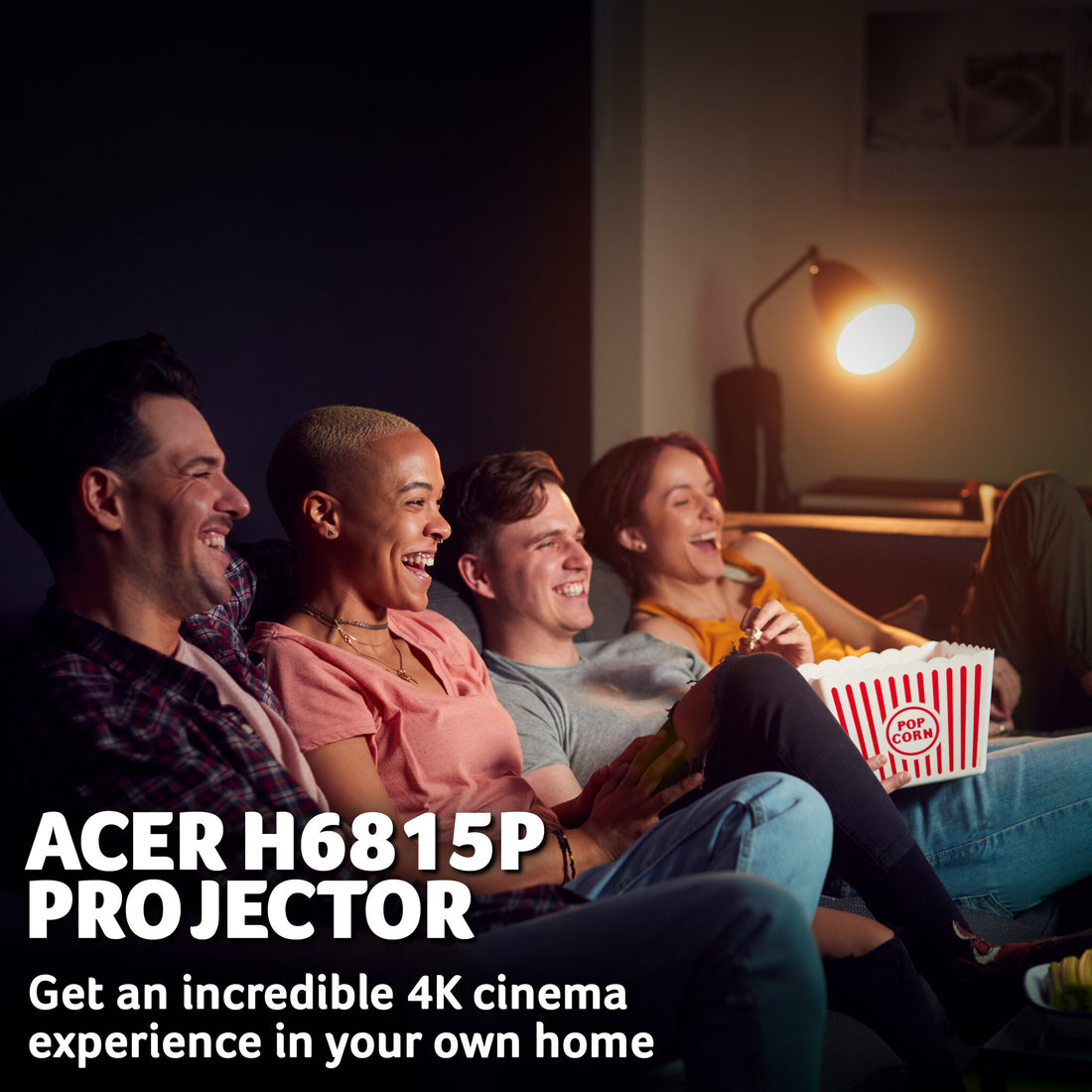 Acer H6815P projector - 4K Ultra HD, 4,000 ANSI lm - image 2