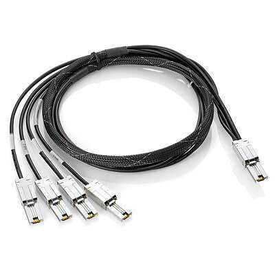 HPE StoreEver 2m External Mini-SAS to 4x1 Mini-SAS Cable