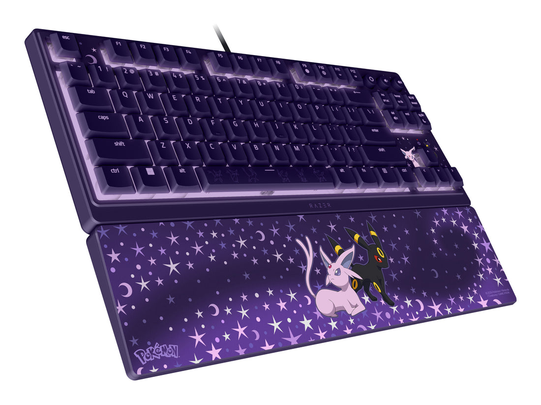 Razer Ornata V3 Tenkeyless – Espeon & Umbreon Edition keyboard Gaming USB Purple - image 2