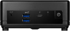 MSI Cubi 5 12M Intel Core i7 1255U Desktop PC, NUC, SFF, Mini Computer, HTPC, (16GB RAM, 512GB SSD, Windows 11 PRO), IRIS XE Graphics/ThunderBolt 4/Type C/HDMI/DisplayPort/Dual LAN/WiFi 6E/BT 5.3/VESA