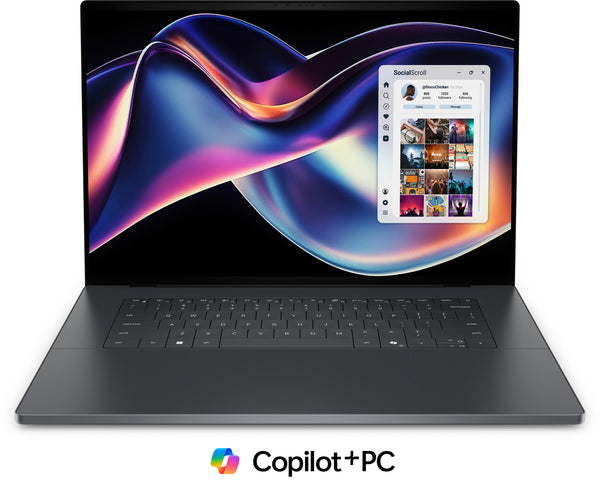 Dell XPS DA16260 16" Laptop (WKHJT) - Intel Core Ultra X7 358H, 32GB RAM, 1TB SSD, Windows 11 Pro