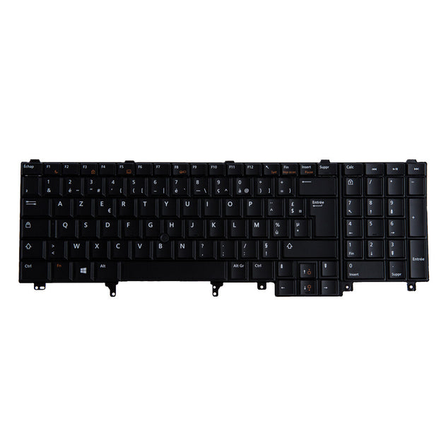 UK Backlit Replacement Key(s) For Dell Latitude E5550 Laptop – Black (Type 1) - View #5