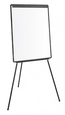 Q-CONNECT KF04173 flip chart Freestanding Plastic Black, White