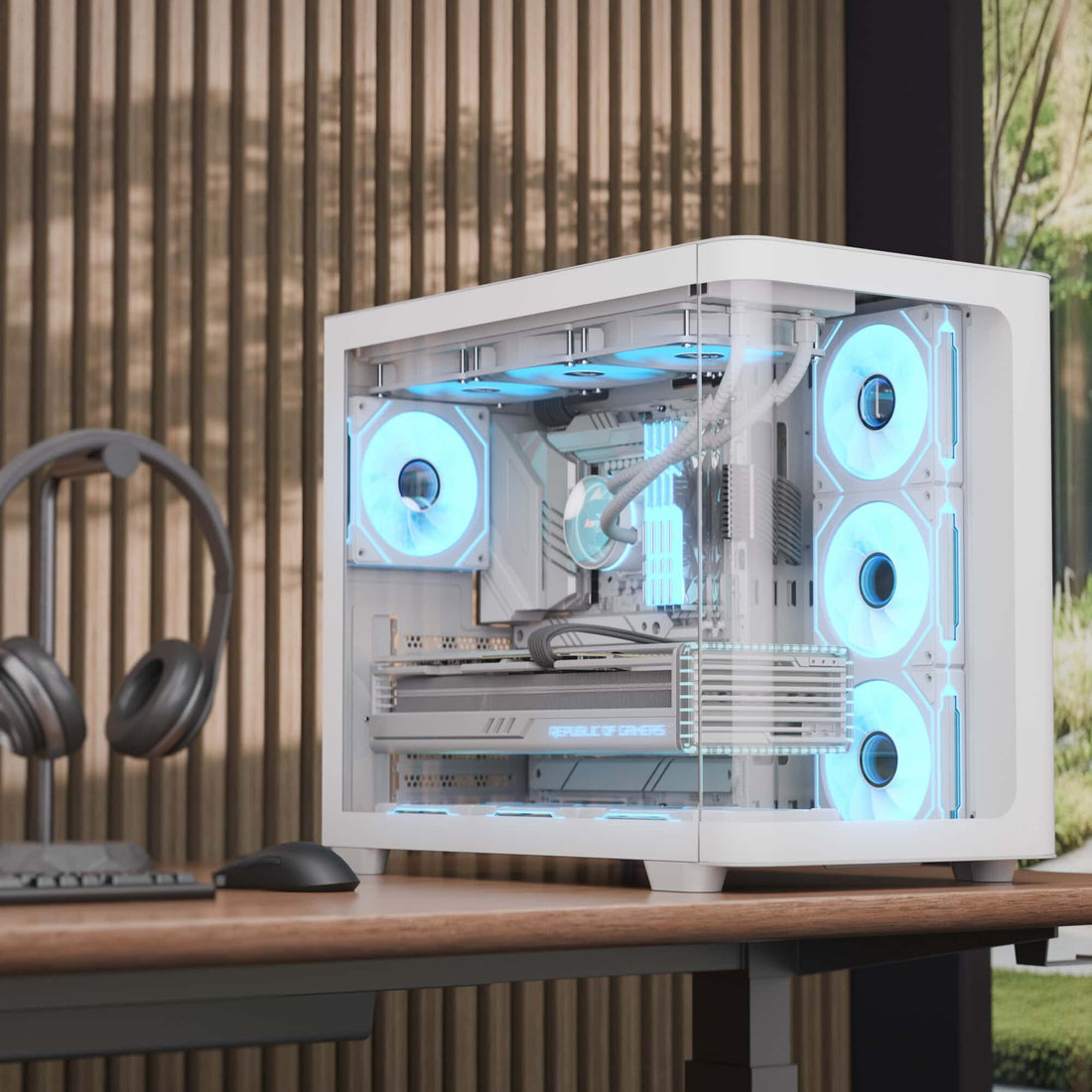 Aerocool P500C Midi Tower White - image 5