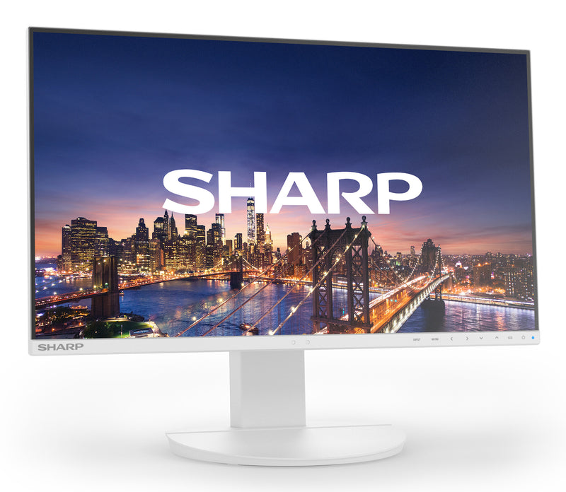 Sharp MultiSync EA241F computer monitor 61 cm (24") 1920 x 1080 pixels Full HD LCD White
